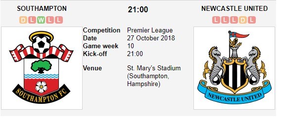 nhan-dinh-southampton-vs-newcastle-united-21h00-ngay-27-10-qua-khu-chong-lung